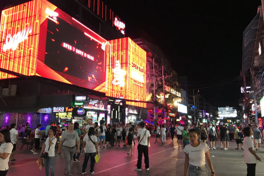 quartiere a luci rosse di pattaya