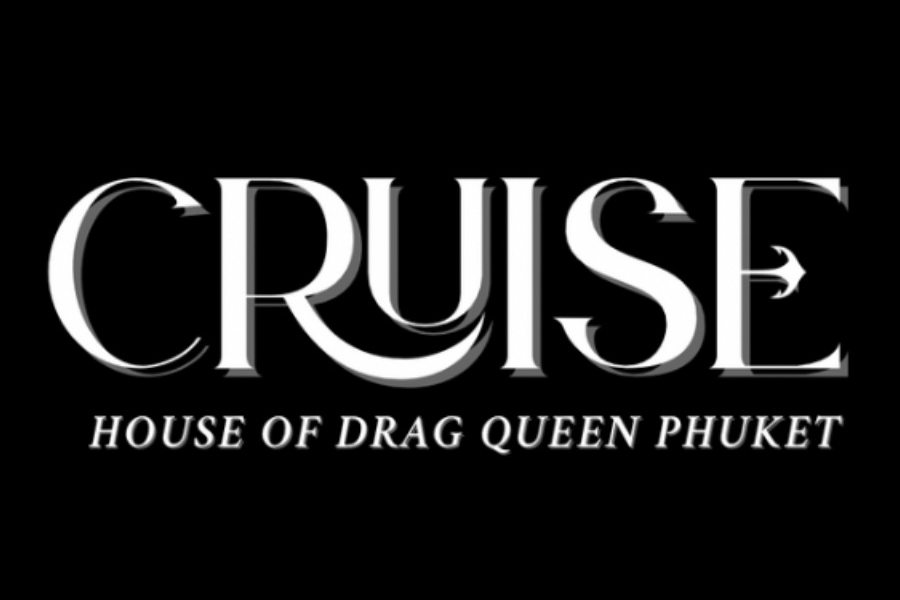Logo of Cruise Club Phuket featuring bold white lettering on black background.