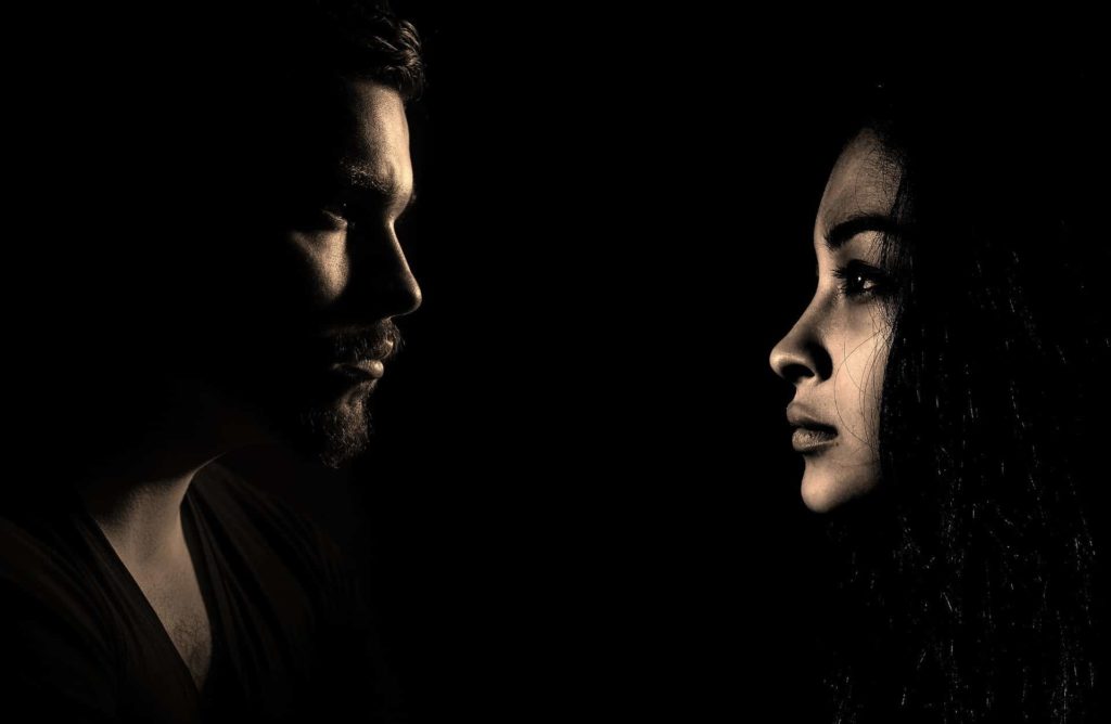 man and women