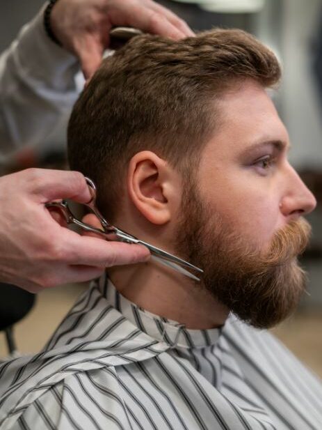 men haircut