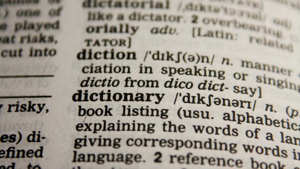 dictionary