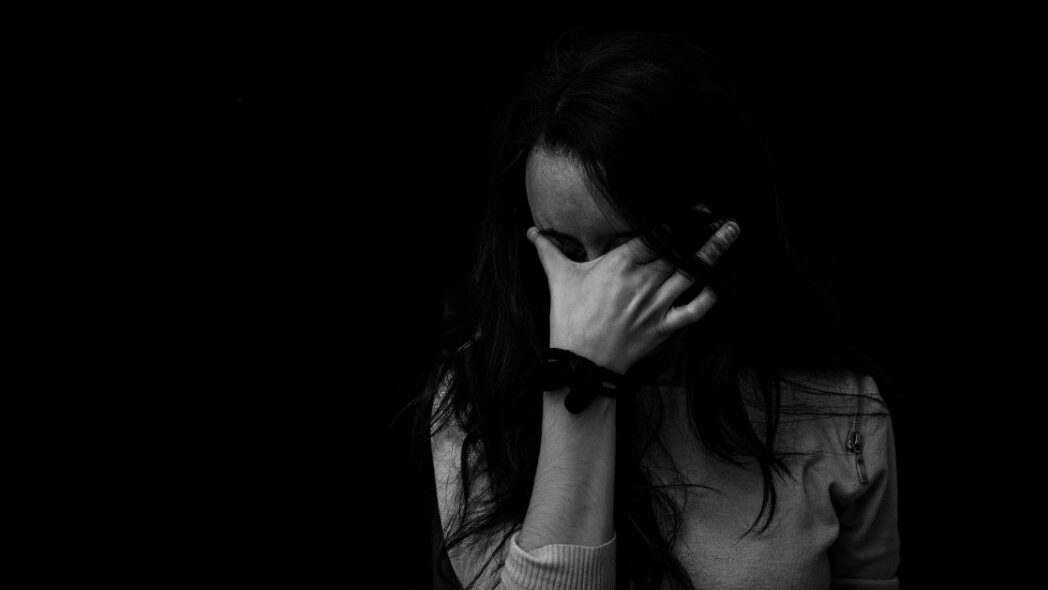 crying woman